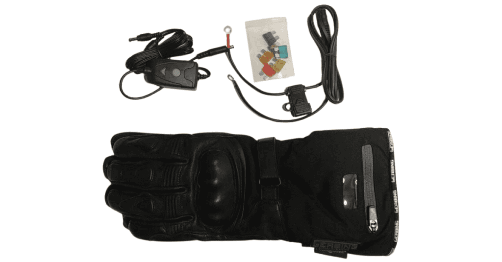 additional accessories to connect heated motorcycle gloves directly to the motorcycle battery