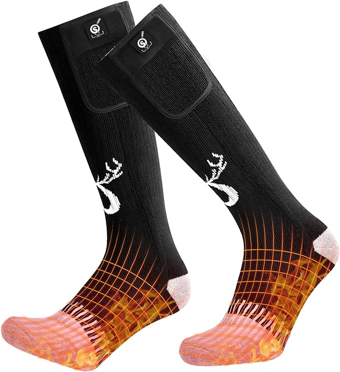 Best heated Motorcycle Gear-Rechargeable Electric Heated Socks