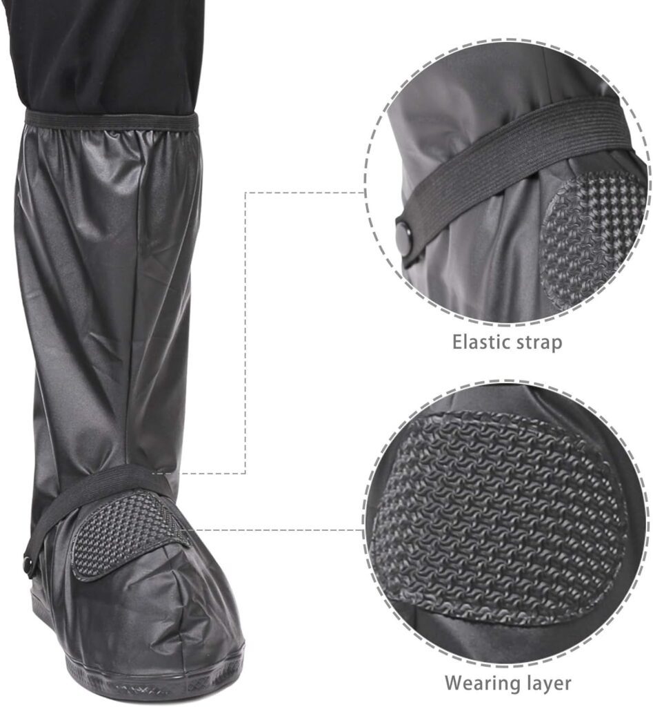 LIFE-C Waterproof Overboots -best motorcycle rain gear