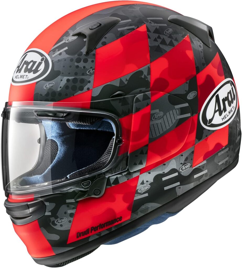 Motorcycle Helmet Safety Ratings - DOT and SNELL approved - Arai Regent-X Helmet